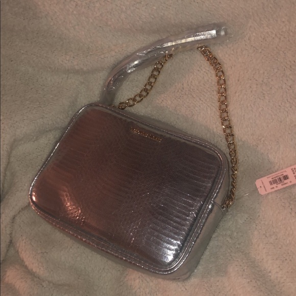 Victoria’s Secret Silver Crossbody Purse - Picture 3 of 5